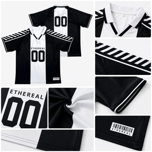 Jersey Sepak Bola Klasik Pria Custom, Pakaian Jalanan Vintage, Cepat Kering, Kualitas Tinggi, Pesanan Latihan Musim Panas - Product Image 4