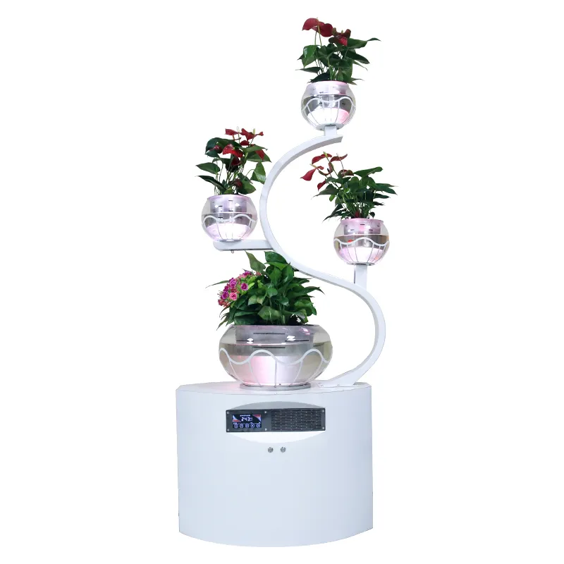 Luchtzuivering Plant Planter Met Aquarium Zuurstof Hydrocultuur Indoor Smart Tuin