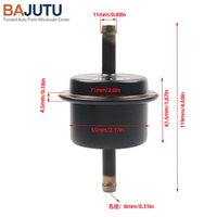 Filtre ATF en acier inoxydable prêt à être expédié 25430-PLR-003 avec raccord double conique pour transmission automatique Honda