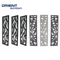 Panneaux de clôture découpés au laser, panneaux en aluminium découpés au laser pour l'intimité, écrans décoratifs de jardin pour l'extérieur