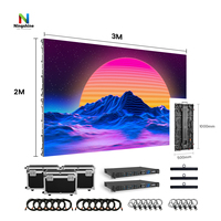 Layar LED 7680Hz Refresh Rate P2.97 Full Color 5500 Nits HDR10+ untuk Video Wall Acara Olahraga Raksasa Luar Ruangan