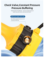 Contrôleur de pompe de surpression de contact Intelligent G1 SPDT clapet anti-retour de protection en aluminium avec pressostats de pompe à eau