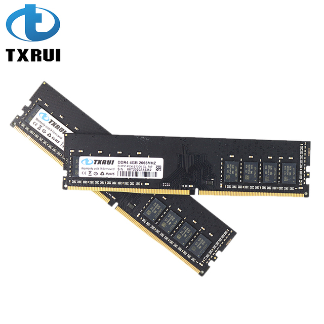 DDR4 RAM 4GB 8GB 2400MHz 2666MHz Desktop Memory Original Chips 100% Tested Factory Direct Bulk Order Discount Custom Branding