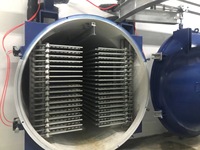 Sécheur sous vide à basse température contrôlé par PLC automatique pour matériaux thermosensibles, extraits végétaux, produits chimiques, en acier inoxydable 304