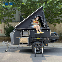 ONLYWE Tienda de campaña de techo rígido para autocaravana, la más vendida, con logotipo personalizado, OEM/ODM, mini camper, de fábrica con 12 años de experiencia