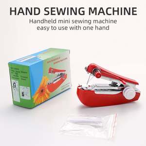 JP Household Electric <b>Sewing</b> Kit <b>Machine</b> Equipment Travel Portable <b>Handheld</b> Pocket Mini <b>Sewing</b> <b>Machine</b> - Product Image 4