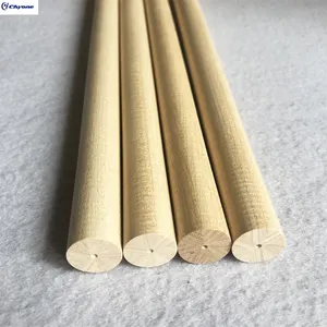 Chyone Half-Afgewerkte 12Pcs Hard Maple Hout Gelamineerd As Voor Carambole Keu Pool Cue