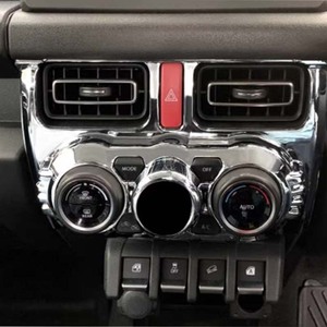 Couvre-bouton de commande centrale de climatisation de luxe, finition brillante, garniture pour Suzuki Jimny 5 portes, accessoires - Product Image 6