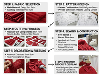 Robe de mariée de luxe personnalisée bordeaux coupe sirène/trompette longueur ras du sol en satin avec détails illusion et traîne, Nouvelle Arrivée pour AliExpress