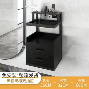 <span class=keywords><strong>MY</strong></span> Factory Direct Barber Shop Cabinet Outil Table Coiffeur Étagère spéciale Miroir de sol Coiffure Armoire de table - Product Image 5