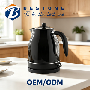 BESTONE Ensemble petit-déjeuner rétro 10-en-1 : Grille-pain, bouilloire, mixeur électriques en acier inoxydable, coffret cadeau, appareils électroménagers OEM ODM - Product Image 2