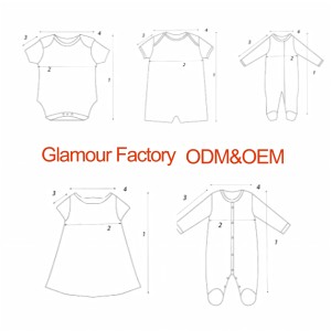 カスタム印刷女の子男の子竹新生児女の子ニットバブル赤ちゃんロンパーセットジッパー,オーガニックコットン - Product Image 3