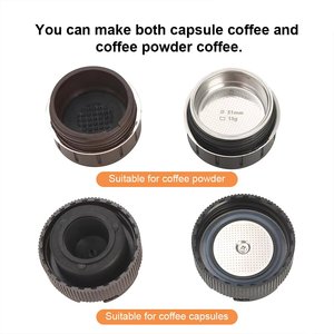 <span class=keywords><strong>Machine</strong></span> à café <span class=keywords><strong>portable</strong></span> intelligente 20 bars 1,8 kg pour capsules et café moulu, compatible <span class=keywords><strong>Nespresso</strong></span>, pour l'extérieur - Product Image 6
