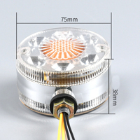 Feux latéraux de sécurité à LED universels modifiés 24V pour camions, remorques et véhicules agricoles