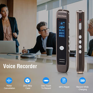 <span class=keywords><strong>RECMAN</strong></span> A18 8GB 16GB USB-Flash-Laufwerk MP3-Player Digitaler Sprachrekorder Sprachaktiviert Eingebauter Lithium-Akku WAV/MP3 Zinklegierung - Product Image 5