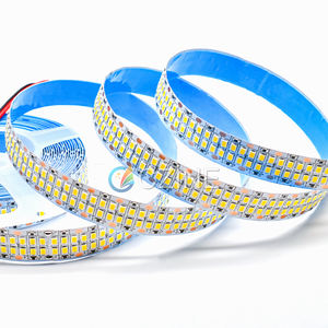 12V 15mm 480leds/m Smd 2835 <span class=keywords><strong>Led</strong></span> şerit açık mavi yapıştırıcı çift sıralı <span class=keywords><strong>LED</strong></span> şerit ticari iç aydınlatma için - Product Image 3