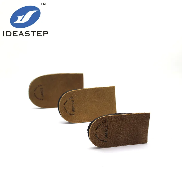 Ideastep promotional leg length discrepancy adjustable Heel lifts and height lift invisible hight increase insoles for growth