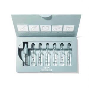 Hộp bao bì lọ peptide giấy tráng phủ, cán mờ, có lớp EVA, dùng để đóng gói lọ 3ml tùy chỉnh - Product Image 2