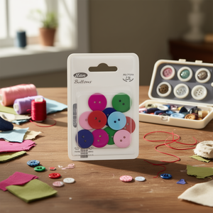 Bottoni Ilan 20Mm Multicolore 12 Pezzi - Product Image 3