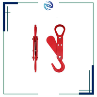 Crochet automatique en alliage pour connexion rapide, application industrielle, crochet de connexion rapide pour grue, pour l'exploitation minière