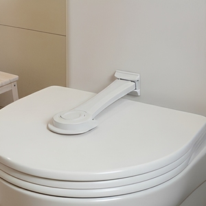 Cerradura de Seguridad para Asiento y Tapa de Inodoro para Niños con Adhesivo, Cerradura a Prueba de Bebés para Puerta de Inodoro <span class=keywords><strong>Fabe</strong></span> L021 - Product Image 2