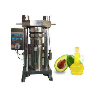 Presse hydraulique automatique à huile d'avocat et de noix de coco pressée à froid, très vendue, haute productivité, acier inoxydable - Product Image 1
