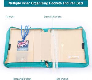Muestra gratuita: Bolsa de transporte personalizada OEM para Biblia con cruz grabada para mujer/niña - Product Image 5
