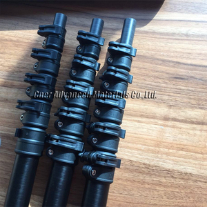 Poteau télescopique extensible en aluminium Fabricant/kit de nettoyage de vitres télescopiques à long manche avec brosse pour poteau alimenté en eau - Product Image 4