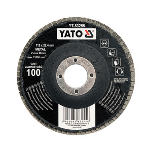 Disco de Pulir Yato 125x22.4 mm Grano 100 para Corte de Metal - Product Image 3