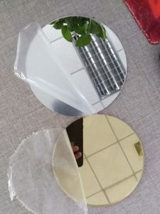 Láminas de Acrílico Redondas para Espejos, de 0.8mm-4mm, Autoadhesivas/Con Reverso Gris, Láminas de PMMA Redondas para Exhibición, Decoración y Señalización - Product Image 3