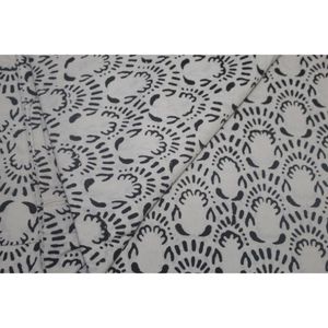 Tissu en coton imprimé à la main, prix de gros, 110 GSM, pour rideaux, couches, textiles de maison, sacs, accessoires pour textiles féminins - Product Image 2