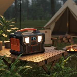 Generador de Energía Portátil con Batería Solar de 1200w, Carga Inalámbrica USB, Corriente Continua y Alterna, para Acampar al Aire Libre, 1.2kw, Lifepo4 - Product Image 5