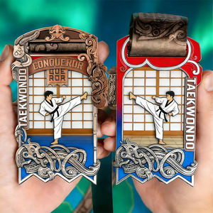 Medaglie Personalizzate in Metallo per Eventi di <span class=keywords><strong>Taekwondo</strong></span>, Competizioni Sportive di Calcio, Medaglie Sportive Personalizzate per <span class=keywords><strong>Taekwondo</strong></span> - Product Image 1