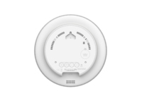 Horloge Murale Numérique LED avec Affichage en Tissu, Fonction Snooze, Thermomètre de Table, Chargeur USB Électronique, Réveil Intelligent de Bureau avec Lumière d'Ambiance