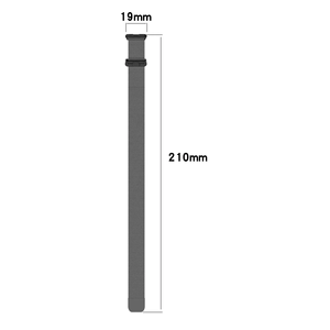 Bracelet de montre magnétique milanais en acier inoxydable pour <span class=keywords><strong>Huawei</strong></span> <span class=keywords><strong>Band</strong></span> 10 9 8 Bracelet de remplacement Bracelet à boucle en métal - Product Image 5