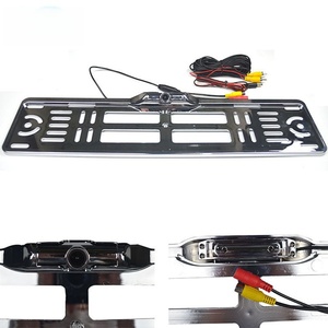 License Plate <b>Frame</b>,Euro Standard License Plate <b>Frame</b> with Camera,Wholesale Flush Mount Number Plate Holder - Product Image 1