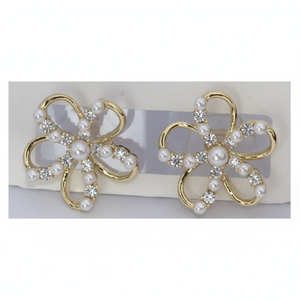 Orecchini di perle ipoallergenici di alta qualità orecchini eleganti in lega per le donne moda moda abbigliamento da festa - Product Image 1