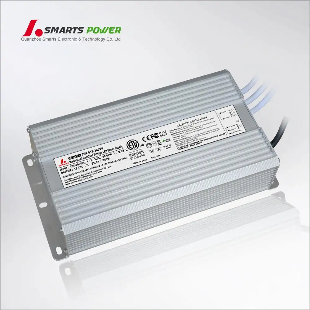 60 72 80 90 100 120 150 200 250 300 watts constante spanning led driver/voeding 12vdc