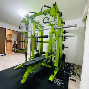 Attrezzatura per Palestra Domestica VanTen Smith, Rack per Squat Multifunzionale per <span class=keywords><strong>Esercizi</strong></span> di Spalle, Petto, Gambe, Pressa, Capacità 80kg - Product Image 4