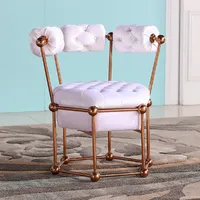 화이트 소프트 벨벳 패브릭 라운지 의자 도매 가격 새로운 스타일의 의자 소파
