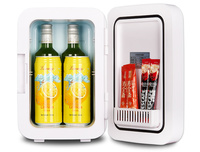 Mini réfrigérateur portable 8L, 3 niveaux, avec écran tactile numérique, pour voiture, maison, bureau, voyage, extérieur