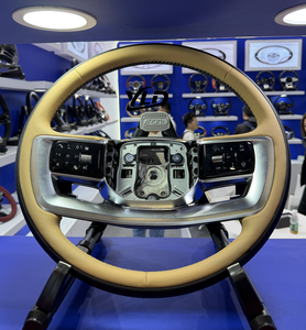 Volante de Fibra de Carbono para Land Rover <span class=keywords><strong>Defender</strong></span> 2020 2021 <span class=keywords><strong>2022</strong></span> 2023 2024 Volante de Cuero Perforado - Product Image 2