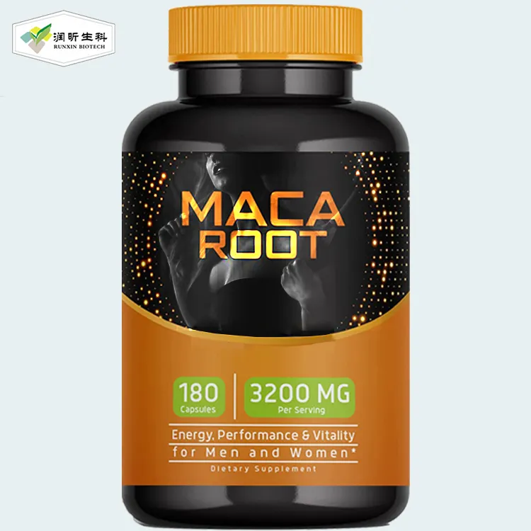 forever multivitamin maca for men ultimate Black Maca Root pills 120 capsules