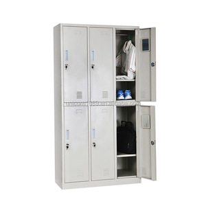Colorido barato 6 puertas armario de acero estudiante gabinete de Metal para dormitorio natación para la venta - Product Image 6
