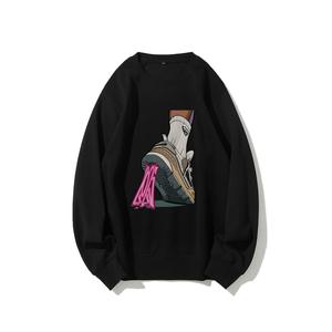 Sudadera de Manga Larga con Estampado de <span class=keywords><strong>Zapatillas</strong></span>, Estilo Holgado y Moderno para Exteriores, Venta al por Mayor Directa de Fábrica, Éxito de Ventas 2025 - Product Image 1