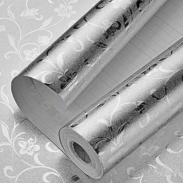 שמן באיכות גבוהה הוכחה לטפט מטבח לחיות מחמד קליפות סרט דבק עצמי אלומיניום נייר אלומיניום חם מכירה חמה
