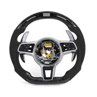 Volant en carbone forgé avec écran LED pour Porsche 991 991.2 992 Cayenne 958 Macan Panamera 970 971 Boxster 996