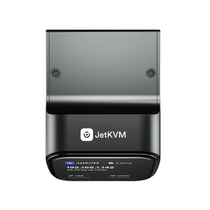 Commutateur KVM Cat5 JetKVM pour gestion à distance de serveur, 1 port 1024x768 D-SUB, accès sécurisé au centre de données, IP à usage unique, en stock - Product Image 3
