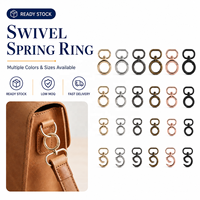 Maßgefertigter Kleiner Sicherheits-Drehkarabiner aus Zinklegierung, 1 Zoll Karabinerhaken für Handtaschen, DIY Lederhandwerk, Großhandel