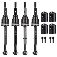 Joints CVD avant et arrière en acier trempé avec coupelles de direction pour pièces de voiture RC TRX Mini Maxx 1/16